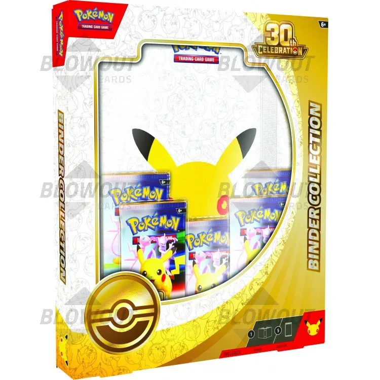 2026 Pokemon 30th Celebration Binder Collection 6 Box Case product image