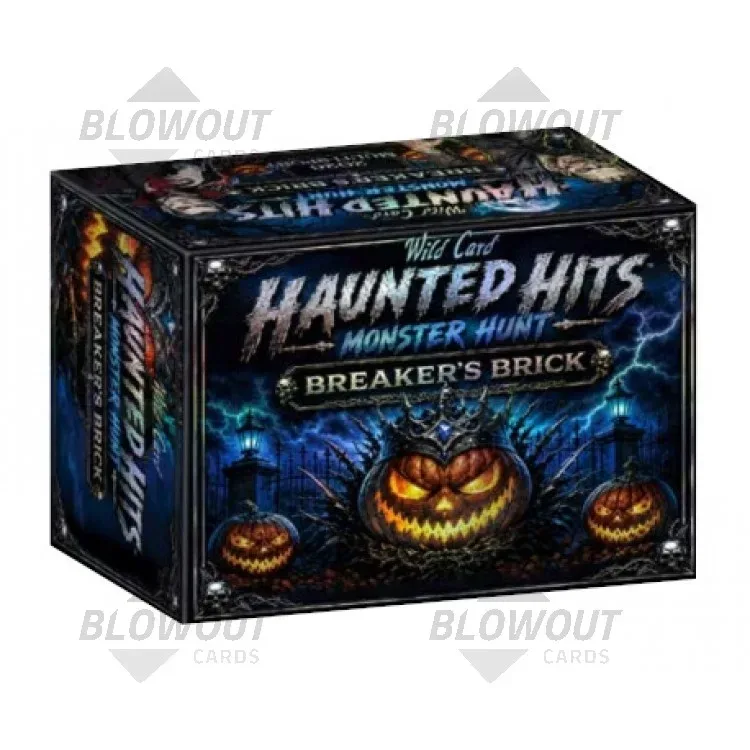 2026 Wild Card Haunted Hits Breakers Brick Hobby 10 Box Case product image
