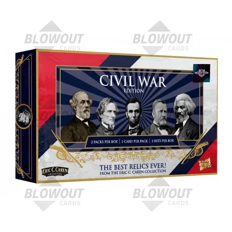 2026 Pieces of the Past Caren's Civil War Breaker Edition 10 Box Case product image