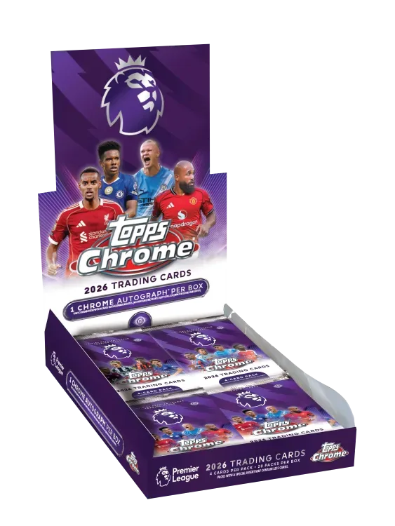 2025-26 Topps Chrome Premier League Soccer product image