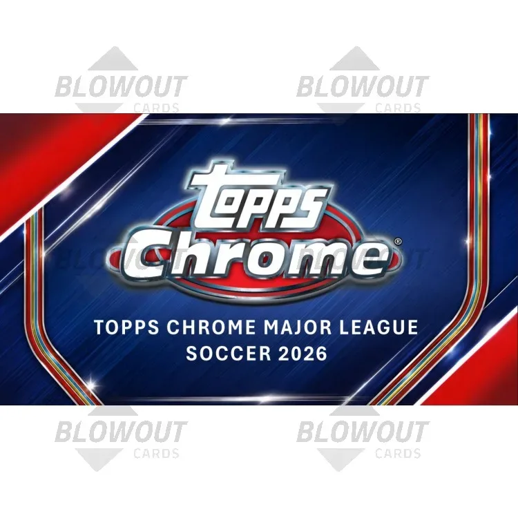 2026 Topps MLS Chrome Soccer Sapphire Edition 10 Box Case product image