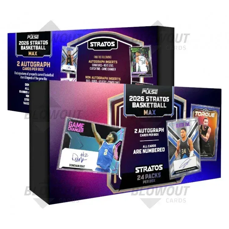 2026 Pulse Stratos Basketball Max Edition 10 Box Case product image