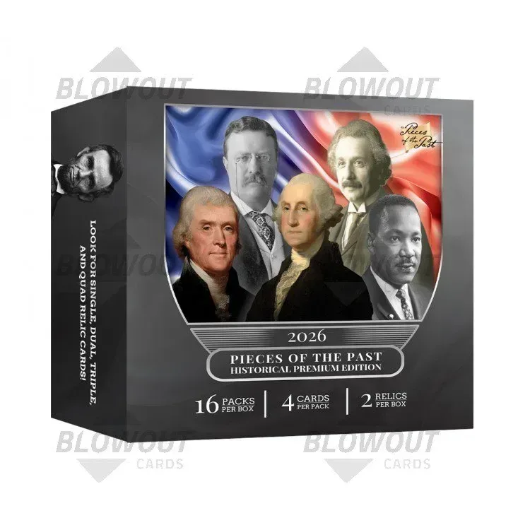 2026 Pieces of the Past Historical Premium Edition Hobby 10 Box Case product image