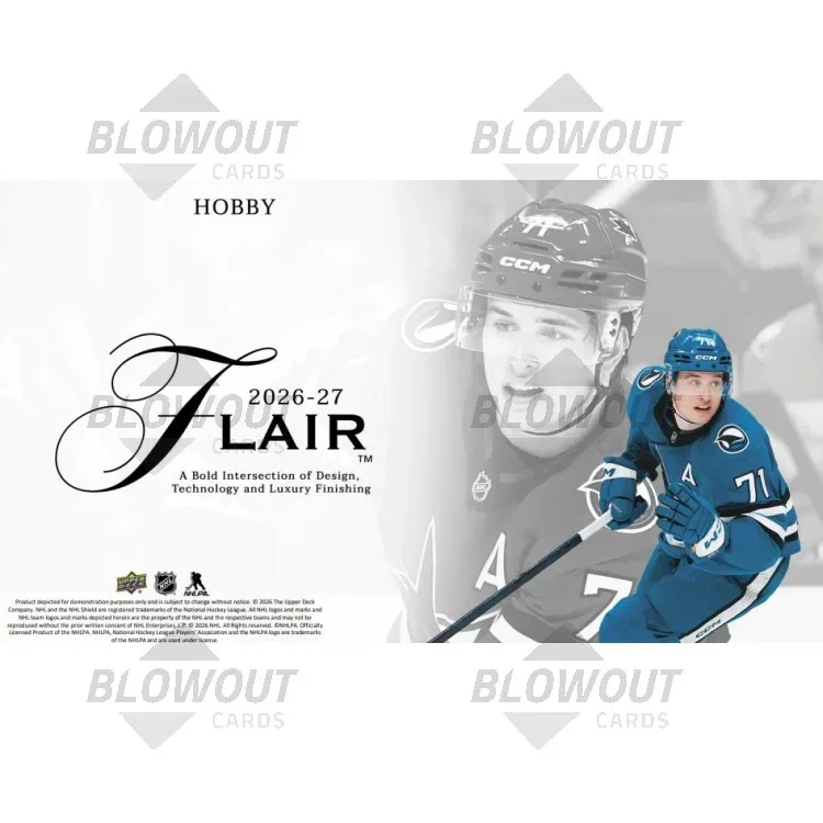 2026/27 Upper Deck Flair Hockey Hobby 10 Box Case product image