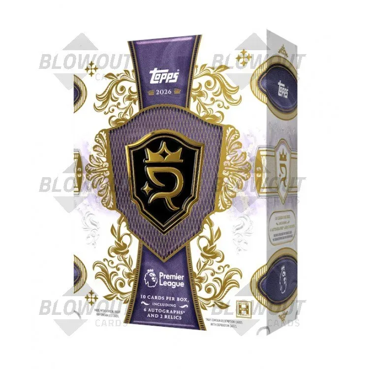 2025/26 Topps Royalty Premier League Soccer Hobby Box product image
