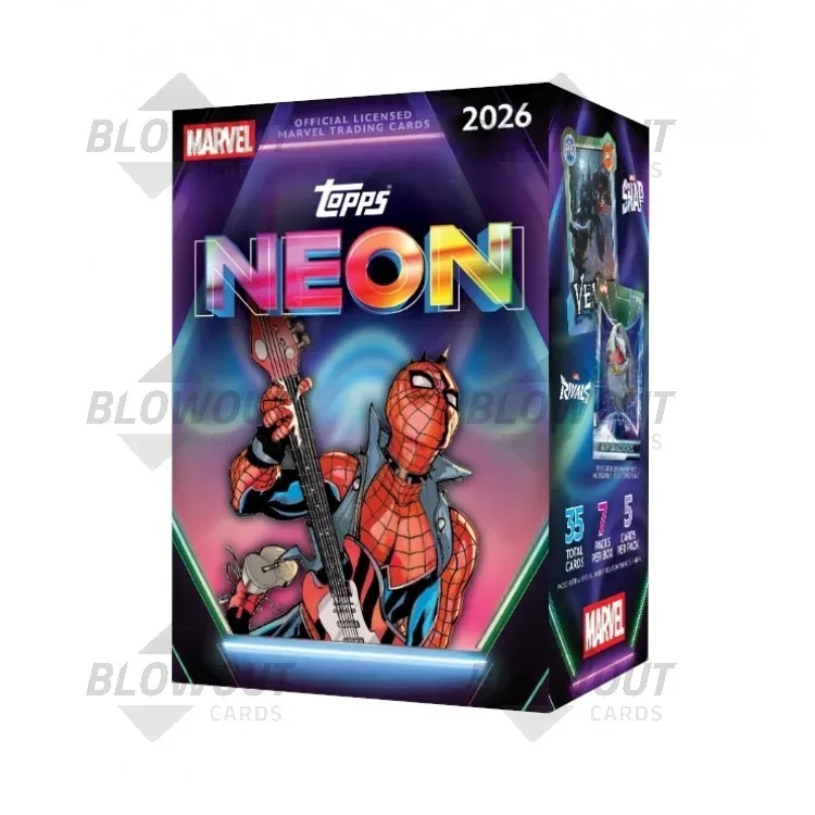 2026 Topps Marvel Neon Blaster 40 Box Case product image