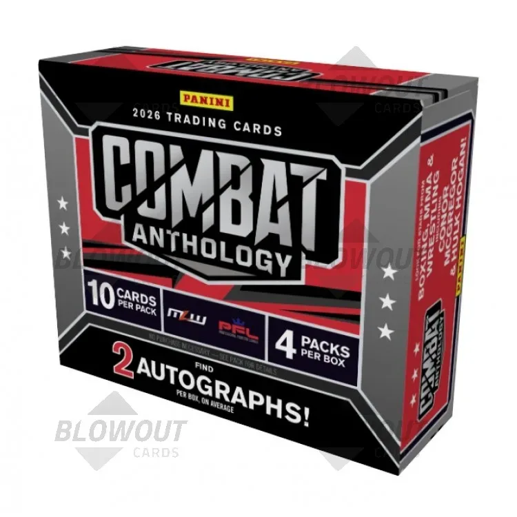 2026 Panini Combat Anthology Hobby 12 Box Case product image