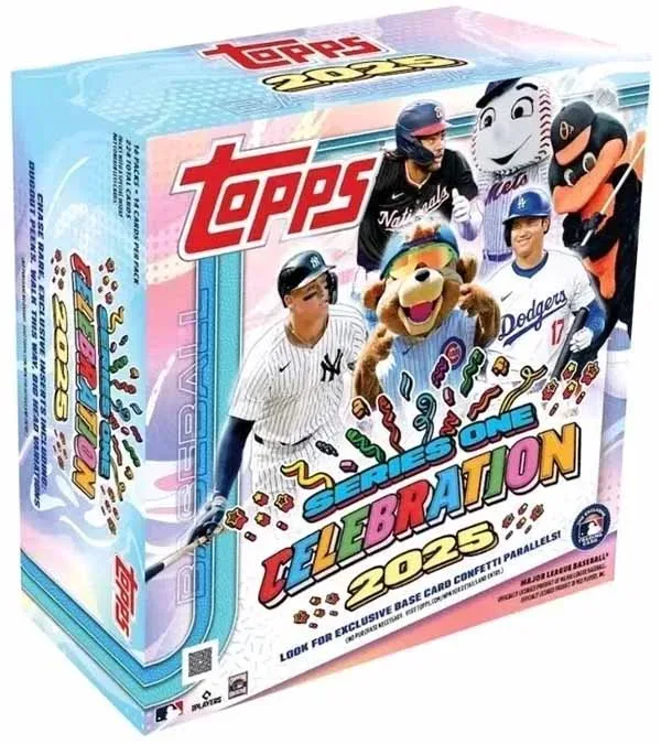 2025 Topps Series 1 Baseball Celebration Mega Box product image