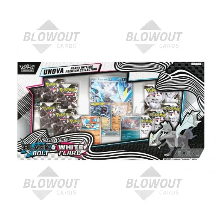2026 Pokemon Unova Heavy Hitters Premium Collection 6 Box Case product image