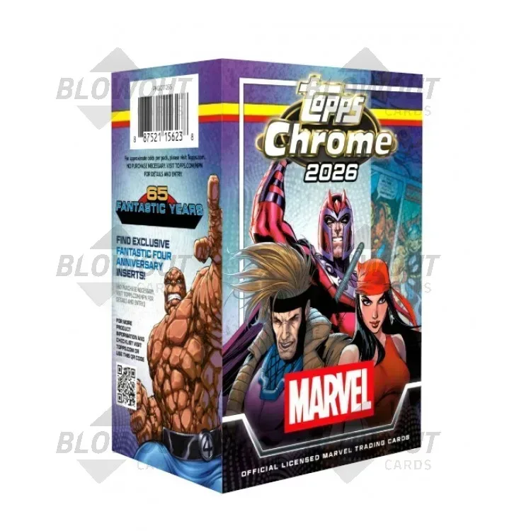 2026 Topps Marvel Comics Chrome Blaster 40 Box Case product image