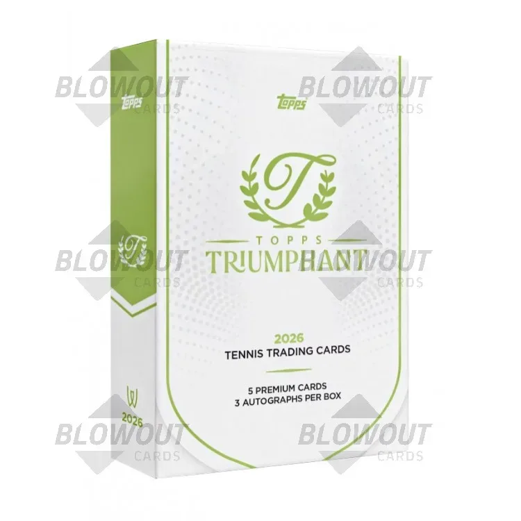 2026 Topps Triumphant Tennis Hobby 10 Box Case product image
