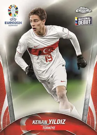 2024 Topps Chrome UEFA Euro Soccer product image