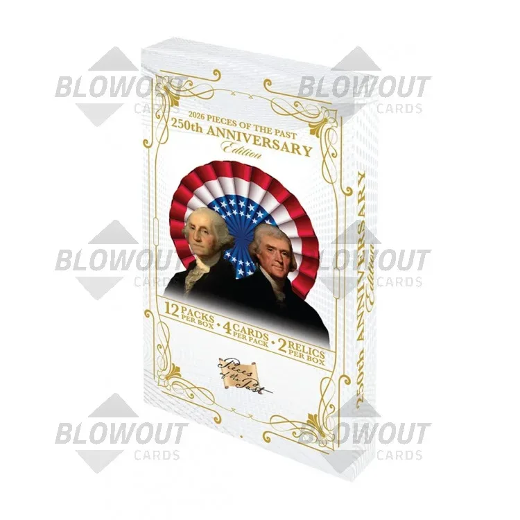 2026 Pieces of the Past 250th Anniversary Hobby 10 Box Case product image