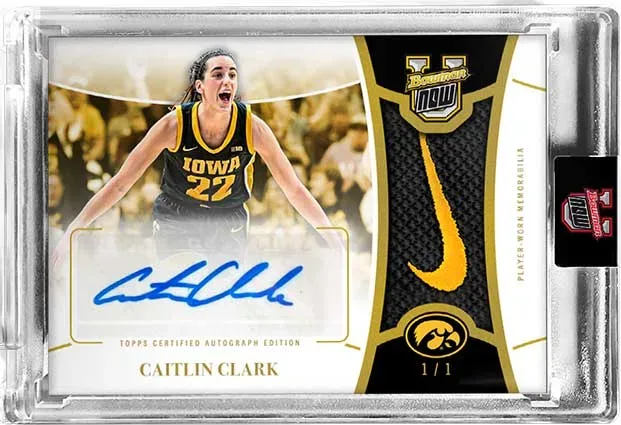 2024 Bowman U Caitlin Clark Collegiate Campaign Basketball product image