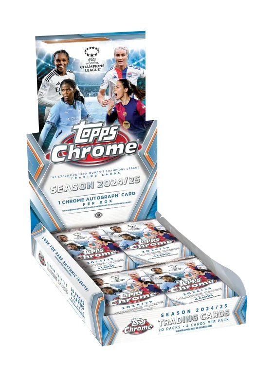 2024-25 Topps Chrome UEFA Women’s Champions League Soccer product image