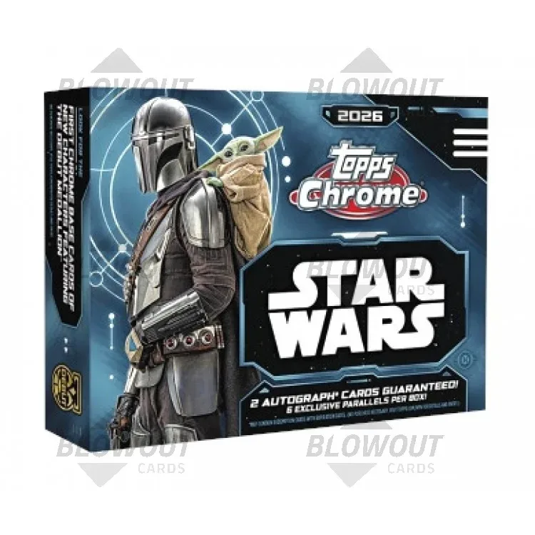2026 Topps Star Wars Chrome Delight 6 Box Case product image
