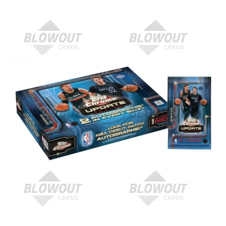 2025/26 Topps Chrome Update Series Basketball Delight 6 Box Case product image