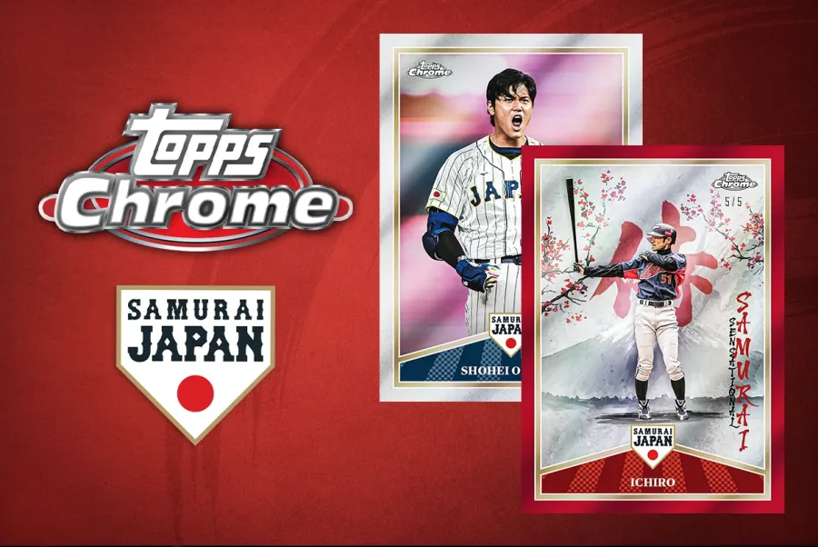 2026 Topps Chrome® Baseball – Team Samurai Japan Collection product image