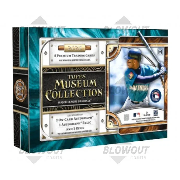 2026 Topps Museum Collection Baseball Hobby 8 Box Case product image