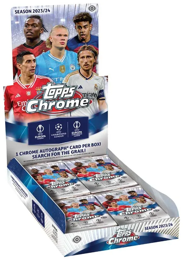 2023-24 Topps Chrome UEFA Club Competitions Soccer product image