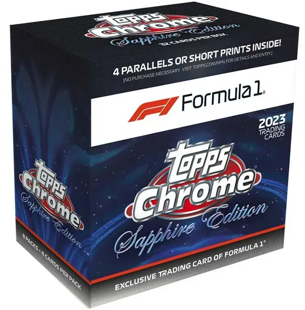 2023 Topps Chrome Sapphire Formula 1 product image