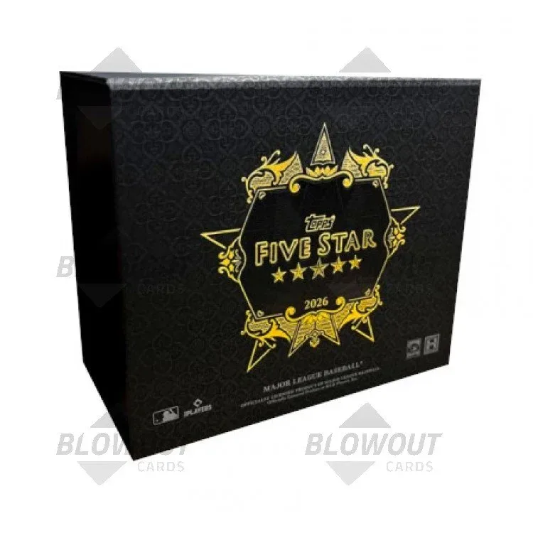 2026 Topps Five Star Baseball Hobby 3 Box Case product image