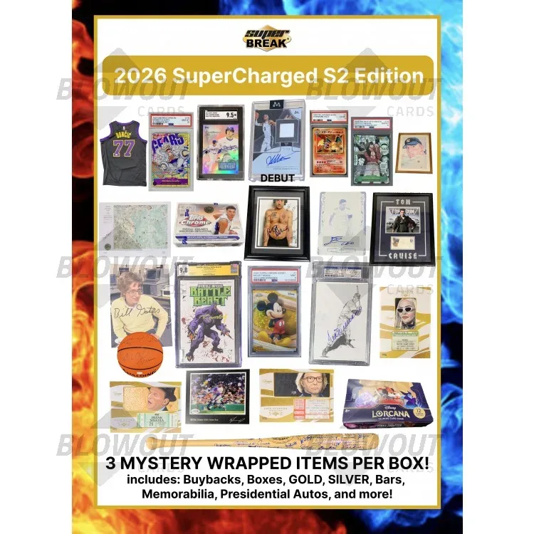 2026 Super Break Supercharged Edition Series 2 - 3 Box Case product image