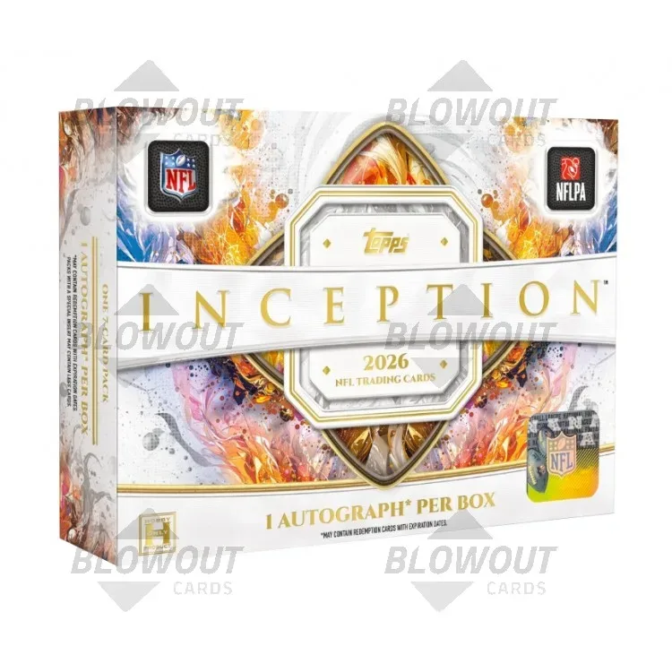 2026 Topps Inception Football Hobby 8 Box Case product image