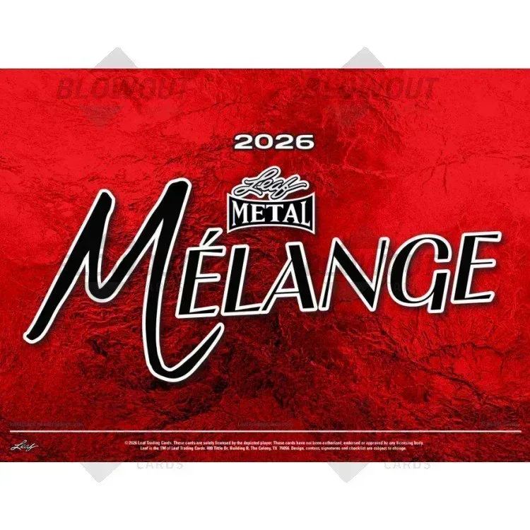 2026 Leaf Metal Mélange 100 Pack Lot product image