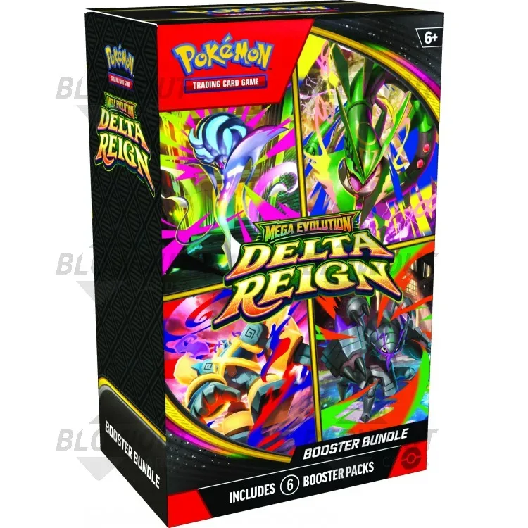 2026 Pokemon Mega Evolution Delta Reign Booster Bundle 25 Box Case product image