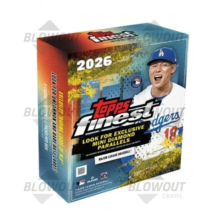 2026 Topps Finest Baseball Mega 20 Box Case product image