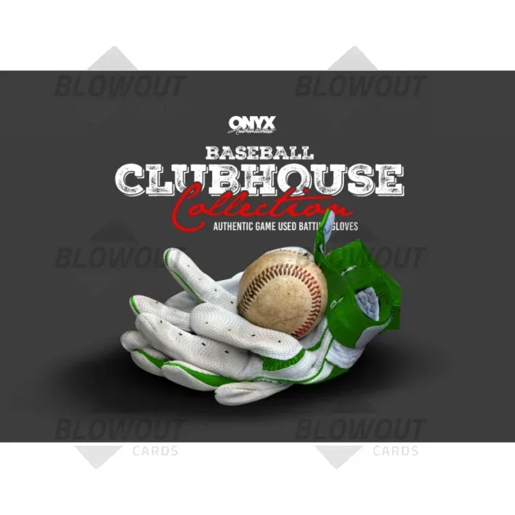 2026 Onyx Clubhouse Collection Game Used Batting Gloves Baseball 12 Box Case product image