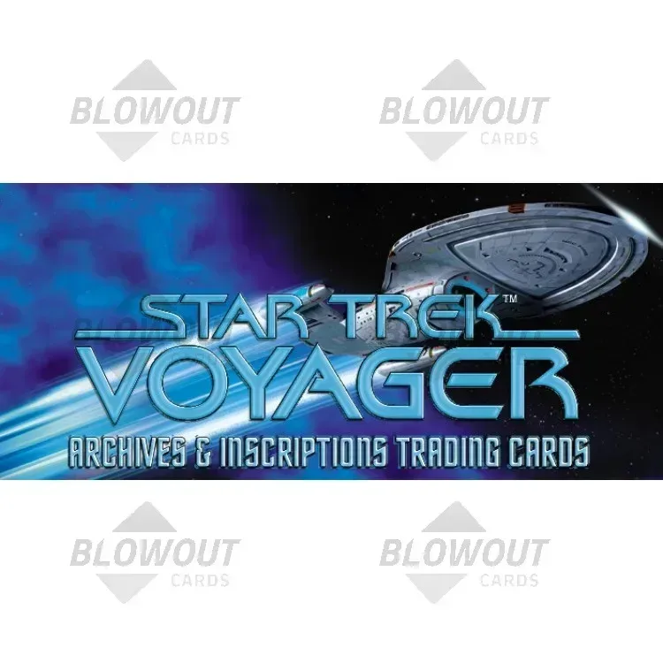2026 Star Trek Voyager Archives & Inscriptions 12 Box Case (Rittenhouse) product image