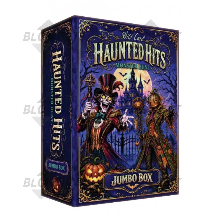 2026 Wild Card Haunted Hits Monster Hunt Multi-Sport Jumbo 20 Box Case product image