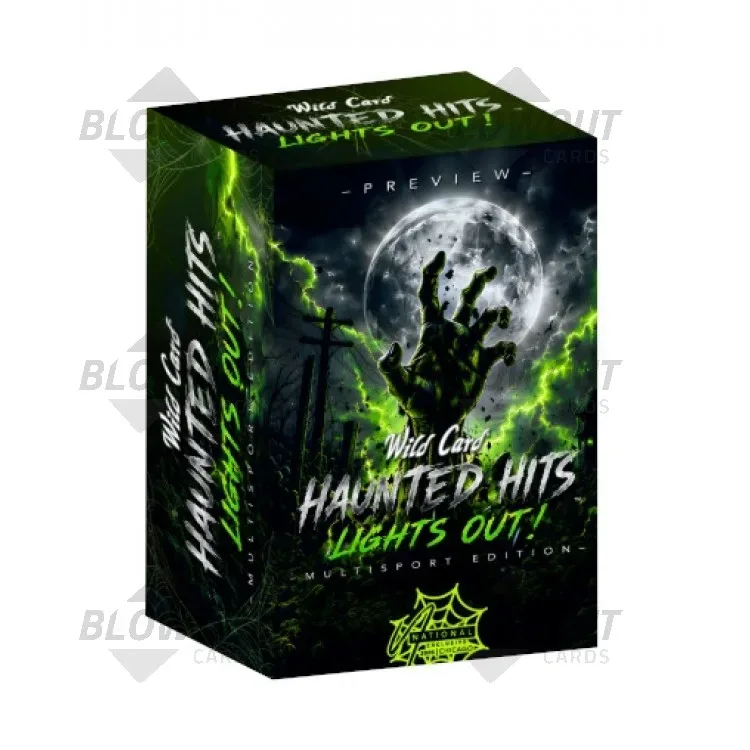 2026 Wild Card Haunted Hits: Lights Out! Mammoth Hobby 12 Box Case product image