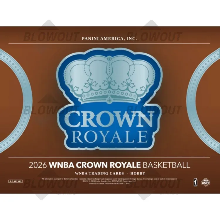 2026 Panini Crown Royale WNBA Basketball Hobby 16 Box Case product image