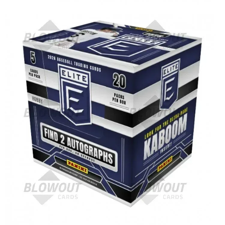 2026 Panini Donruss Elite Baseball Hobby 12 Box Case product image