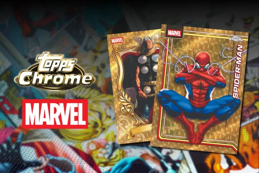 2026 Topps Chrome Marvel Comics product image