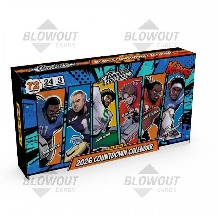 2026 Panini Absolute Football KABOOM! Countdown 8 Calendar Case product image