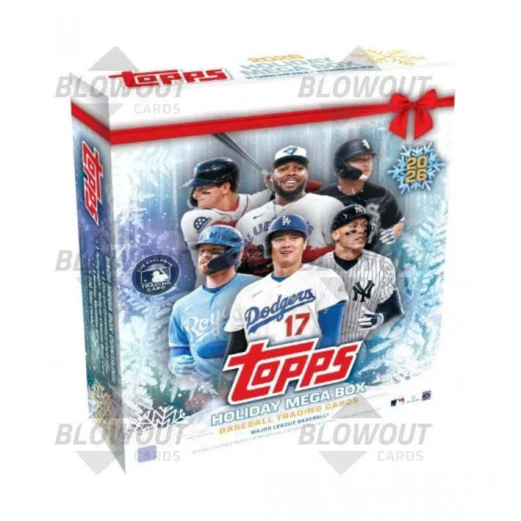 2026 Topps Holiday Baseball Mega 20 Box Case product image