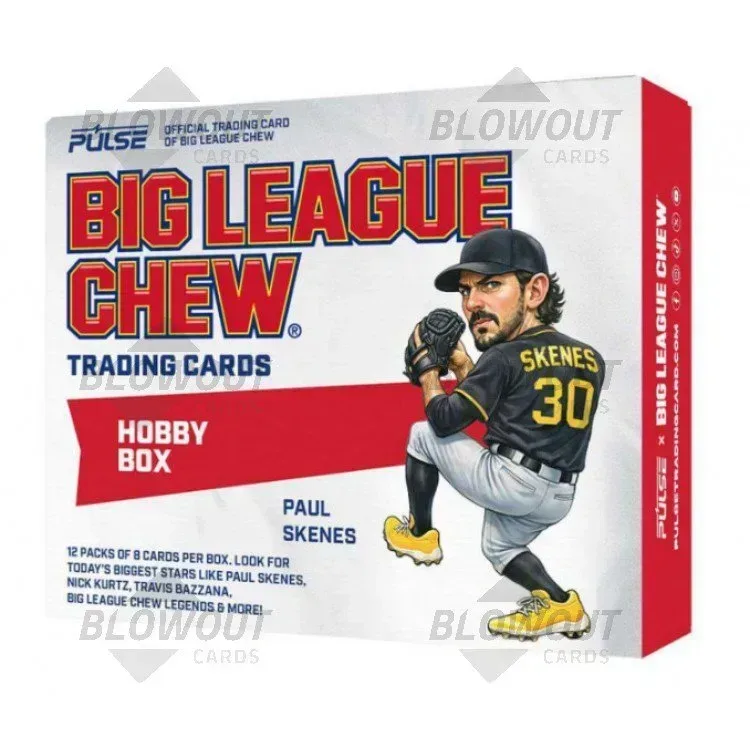 2026 Pulse x Big League Chew Baseball Hobby 12 Box Case product image
