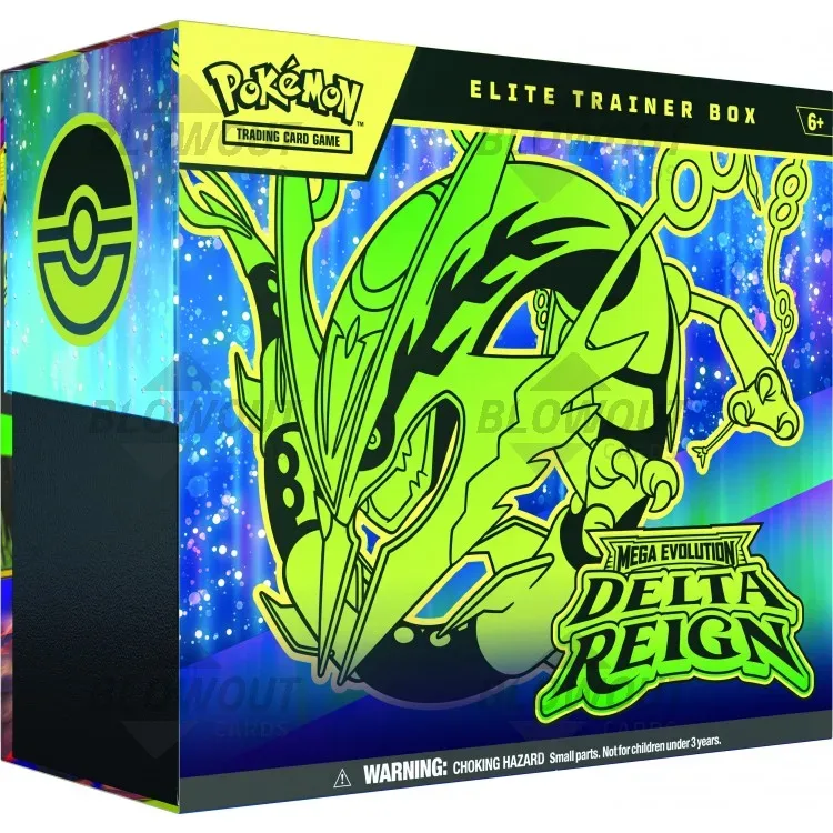 2026 Pokemon Mega Evolution Delta Reign Elite Trainer 10 Box Case product image