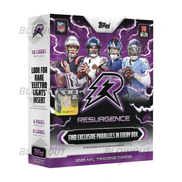 2025 Topps Resurgence Football Mega Box product image
