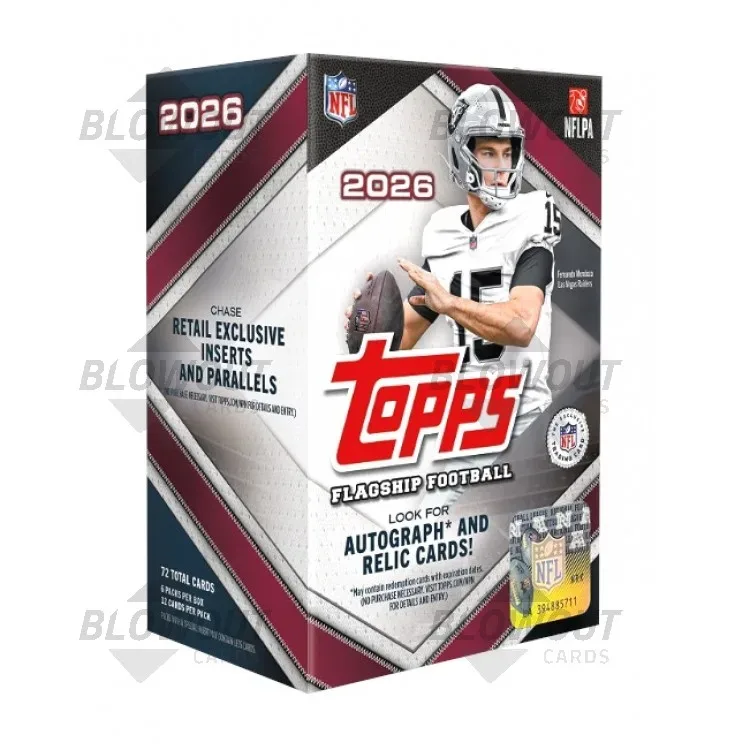 2026 Topps Football Blaster 40 Box Case product image