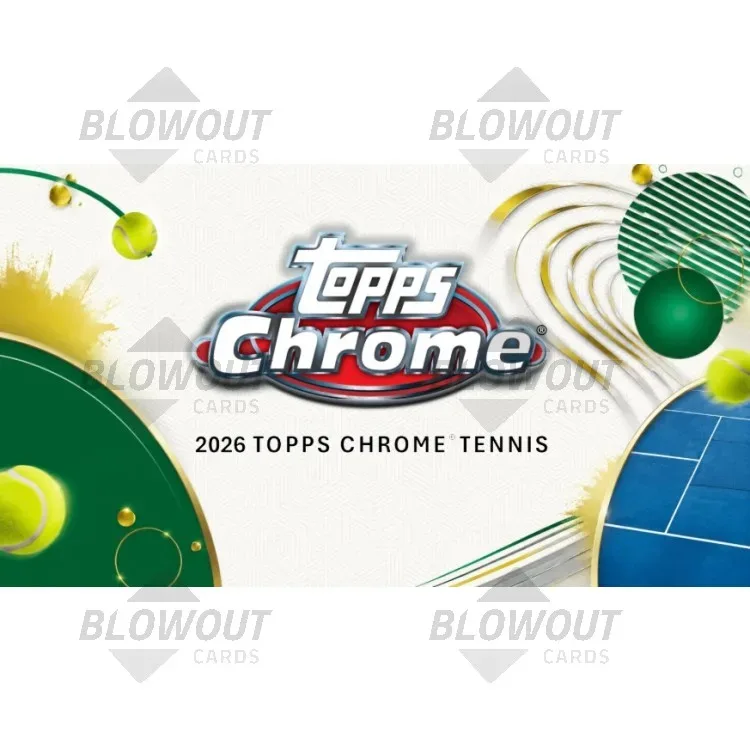 2026 Topps Chrome Tennis Sapphire Edition 10 Box Case product image