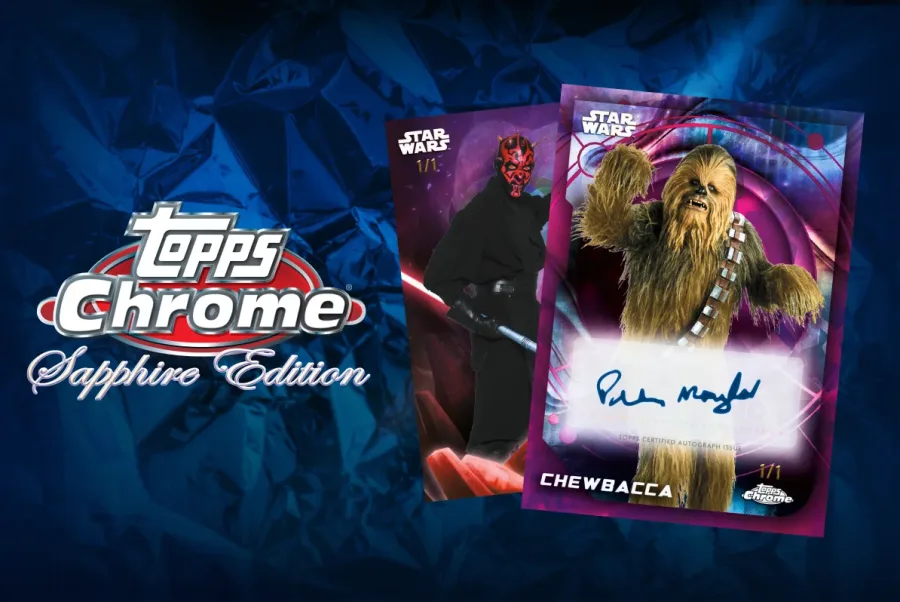 2026 Topps Chrome® Star Wars Sapphire Edition product image