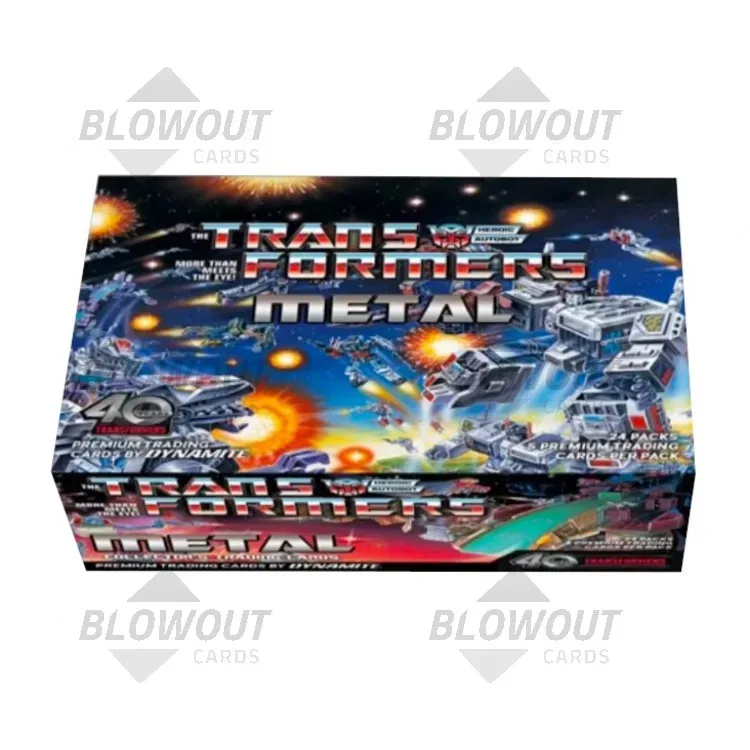 2026 Dynamite Transformers 40th Anniversary Metal Collector's Set Box - 12 Box Case product image