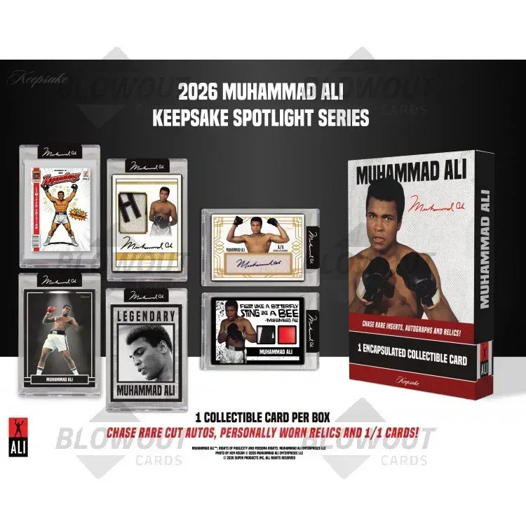 2026 Keepsake Muhammad Ali Spotlight Series 20 Box Case product image