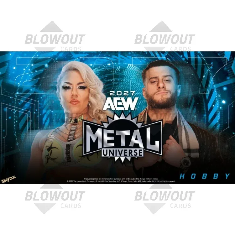 2027 Upper Deck Skybox Metal Universe AEW Hobby 16 Box Case product image