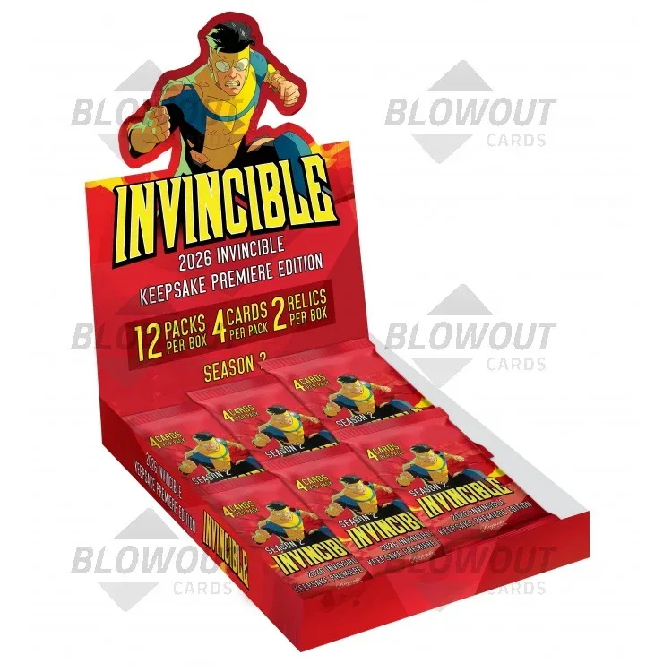 2026 Keepsake Invincible Season 2 Premiere Hobby 10 Box Case product image
